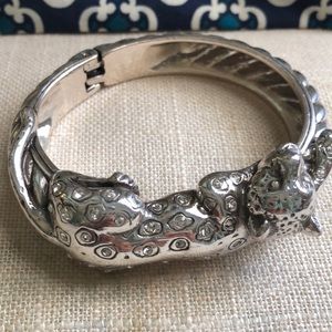Brighton Silver Cuff Bracelet. Like new!